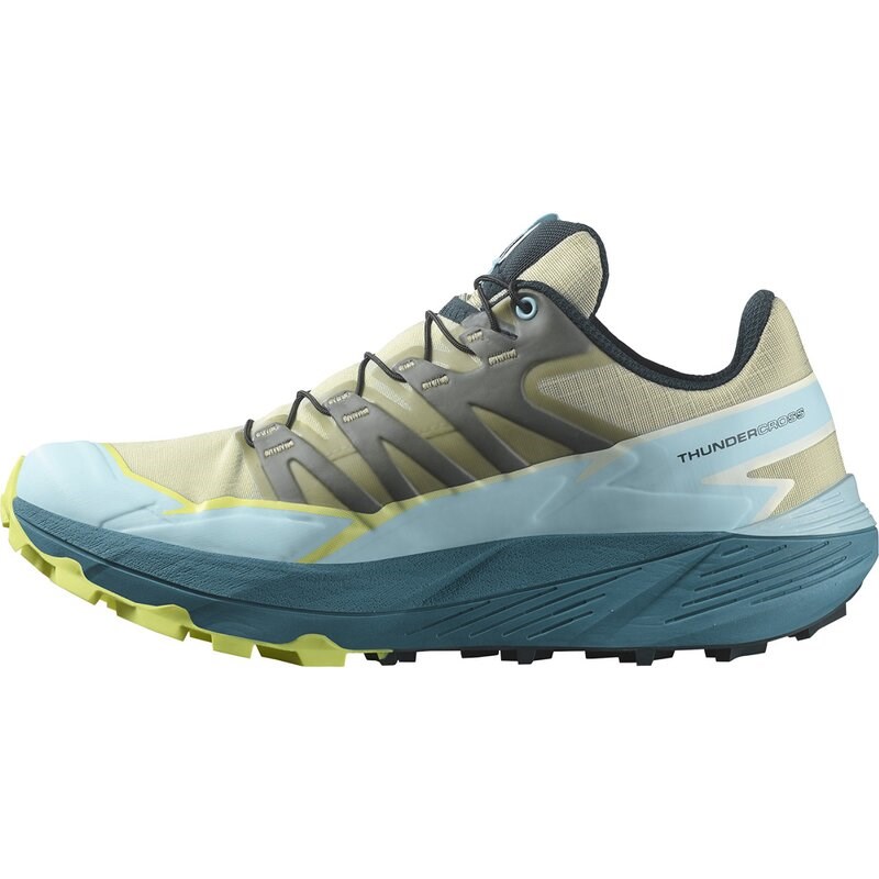 Salomon Damen Laufschuhe SHOES THUNDERCROSS W - Alfalfa/Tanager-Türkis/Sonnenlimette