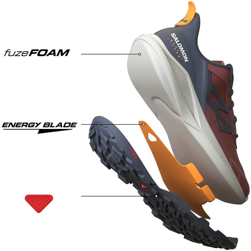 Salomon Damen Multifunktionsschuhe SHOES OUTpulse GTX W China - Chinablau/Arktische Eis/Orchideenblüte