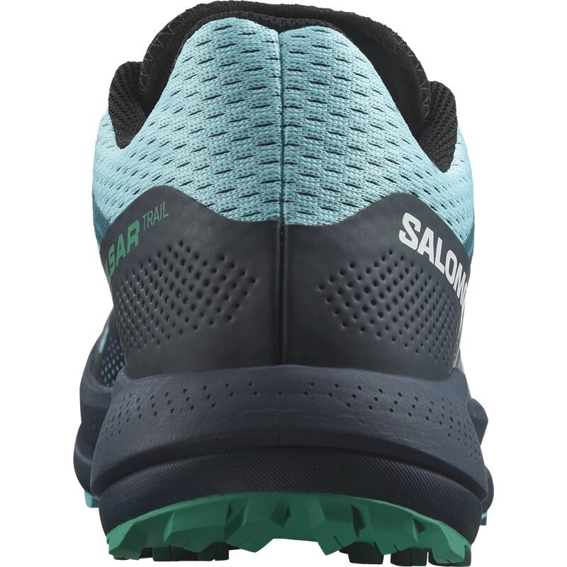 Salomon Herren Trailrunningschuhe SHOES PULSAR TRAIL - Blaue Strahlkraft/Kohlenstoff/Smaragd