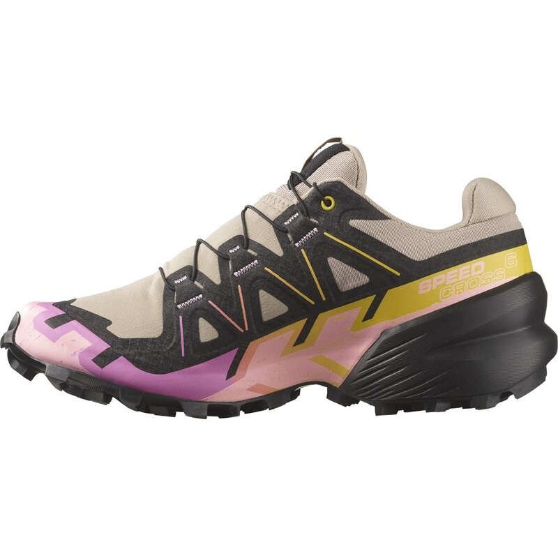 Salomon Damen Trailrunningschuhe SHOES SPEEDCROSS 6 W - Etherea/Schwarz/Cyclamen