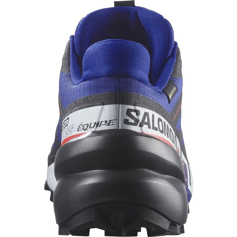 Salomon Herren Trekkingsandale SHOES SPEEDCROSS 6 GTX EQUIPE Surf - Surf the Web/Feuriges Rot/Weiß