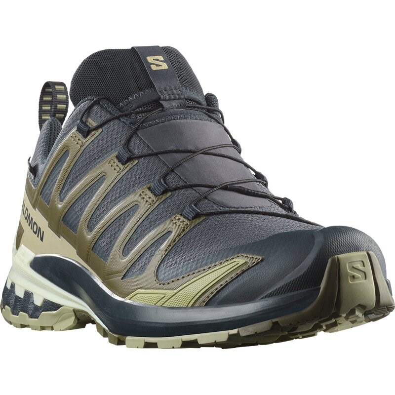 Salomon Herren Trailrunningschuhe SHOES XA PRO 3D V9 GTX - Tinte/Olivennacht/Aloe Wash
