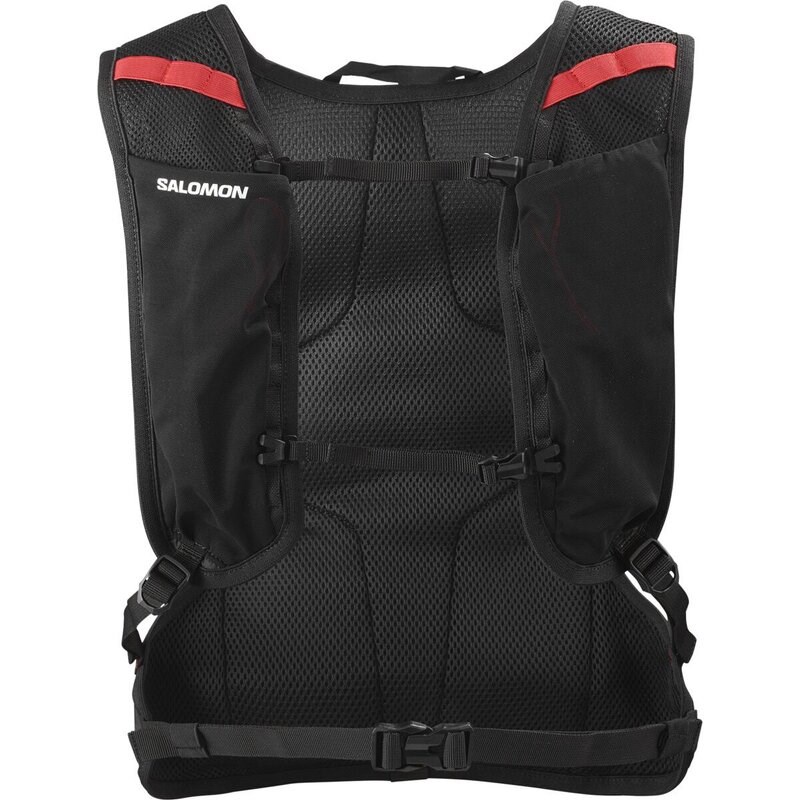 Salomon Rucksack CROSS 12 - SCHWARZ/WEISS/ROT (HOCHRISIKO)