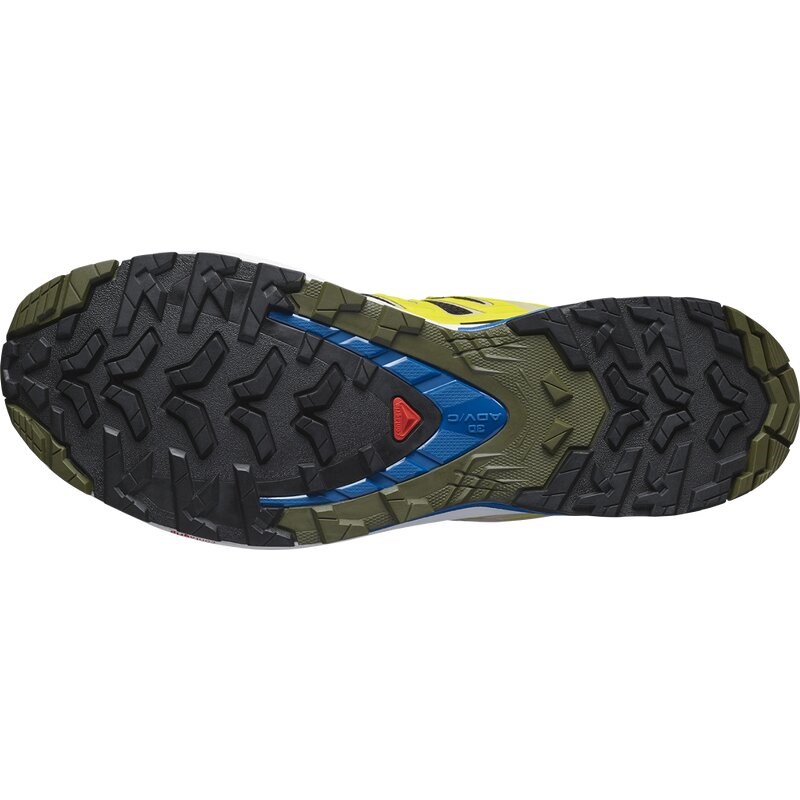 Salomon Herren Trailrunningschuhe SHOES XA PRO 3D V9 GTX - Schwarz/Butterblume/Lapisblau