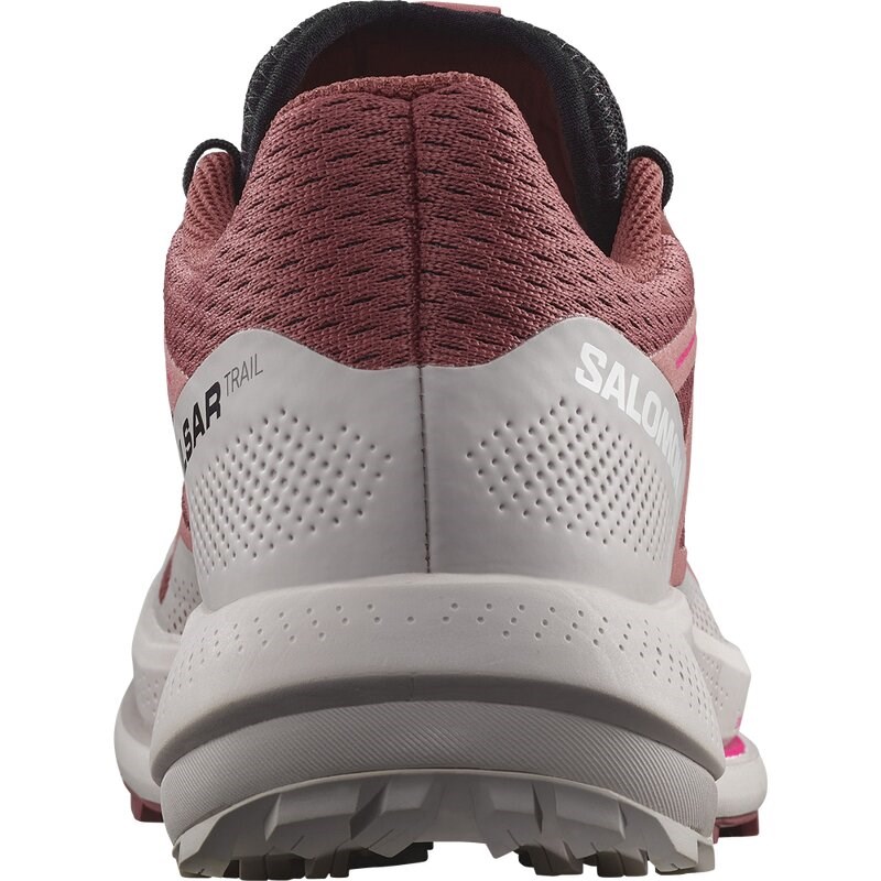 Salomon Damen Trailrunningschuhe SHOES PULSAR TRAIL W - Kuhhaut/Rosenasche/Pink Glo