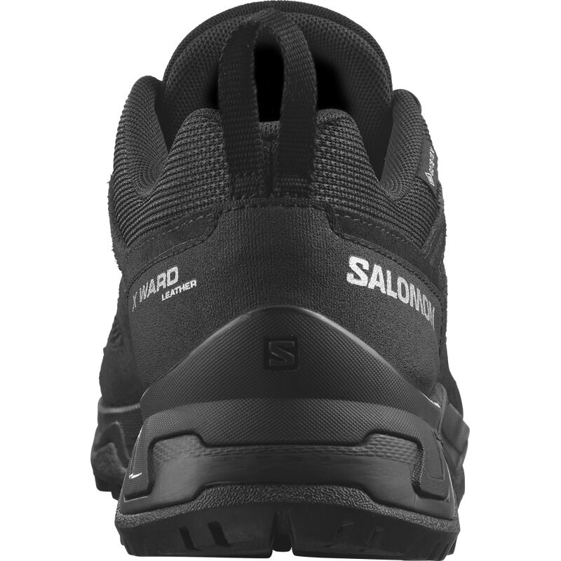 Salomon Herren Multifunktionsschuhe SHOES X WARD LEATHER GTX - Schwarz/Schwarz/Schwarz