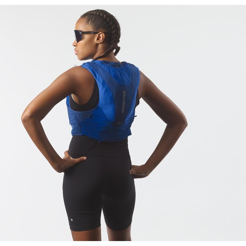 Salomon Rucksack ADV SKIN 5 SET NAUTICAL - Nautisches Blau/Limoges