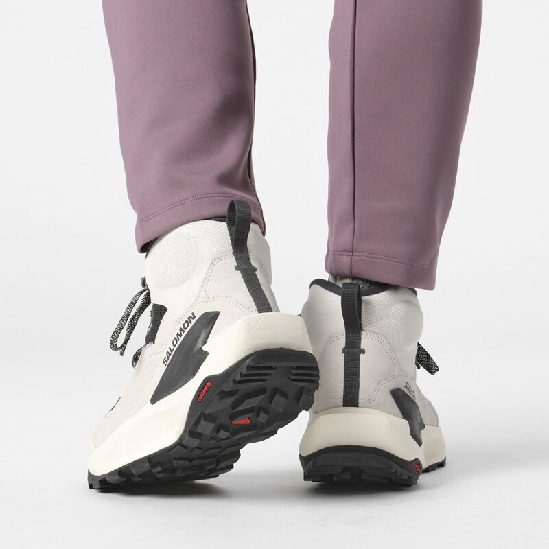 Salomon Damen Trekkingstiefel SHOES ELIXIR MID GTX W - Vanilleeis/Phantom/Metall