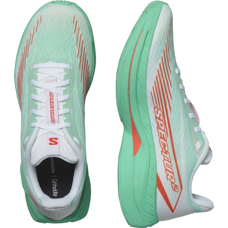 Salomon Damen Laufschuhe SHOES SPECTUR 2 W - Bay/Kirschtomate/Elektrisches Grün