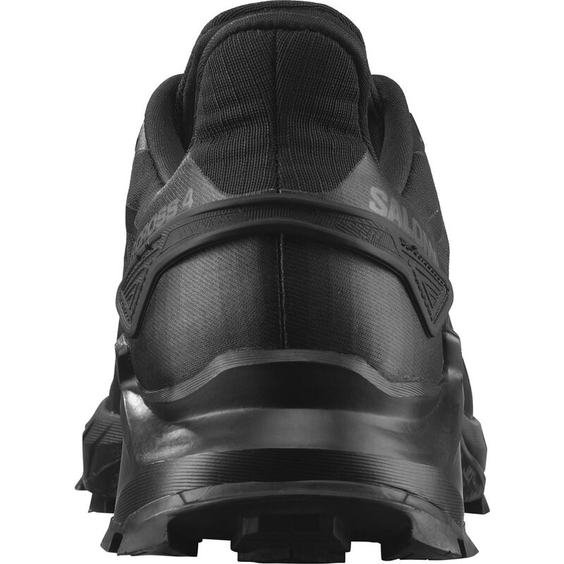 Salomon Herren Trailrunningschuhe SHOES SUPERCROSS 4 - Schwarz/Schwarz/Schwarz