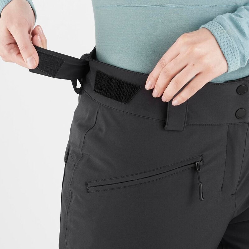 Salomon Damen Hose EDGE PANT W DEEP - TIEFSCHWARZ