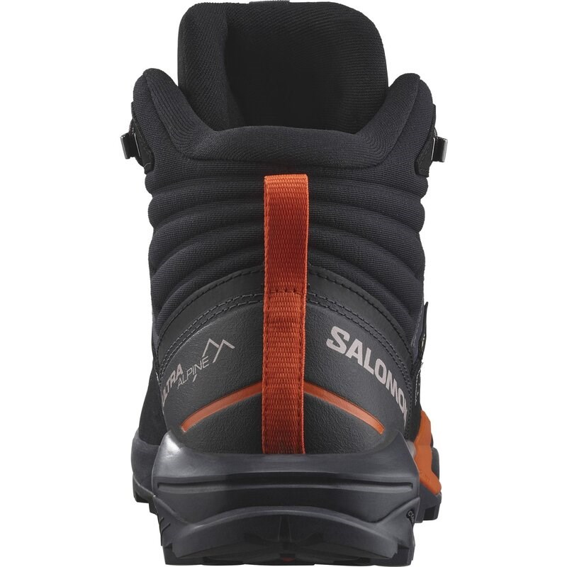Salomon Damen Trekkingstiefel SHOES X ULTRA ALPINE MID GTX W 9 - Neun Eisen/Schwarz/Rotorange