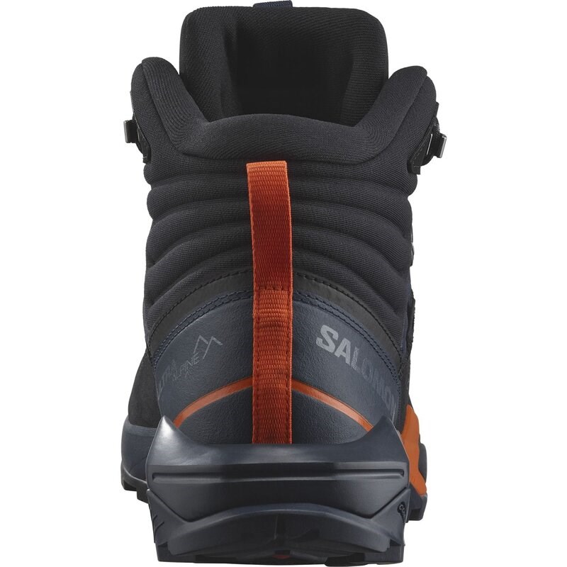 Salomon Herren Multifunktionsstiefel SHOES X ULTRA ALPINE MID GTX Blue - Blaue Nächte/Schwarz/Rotorange