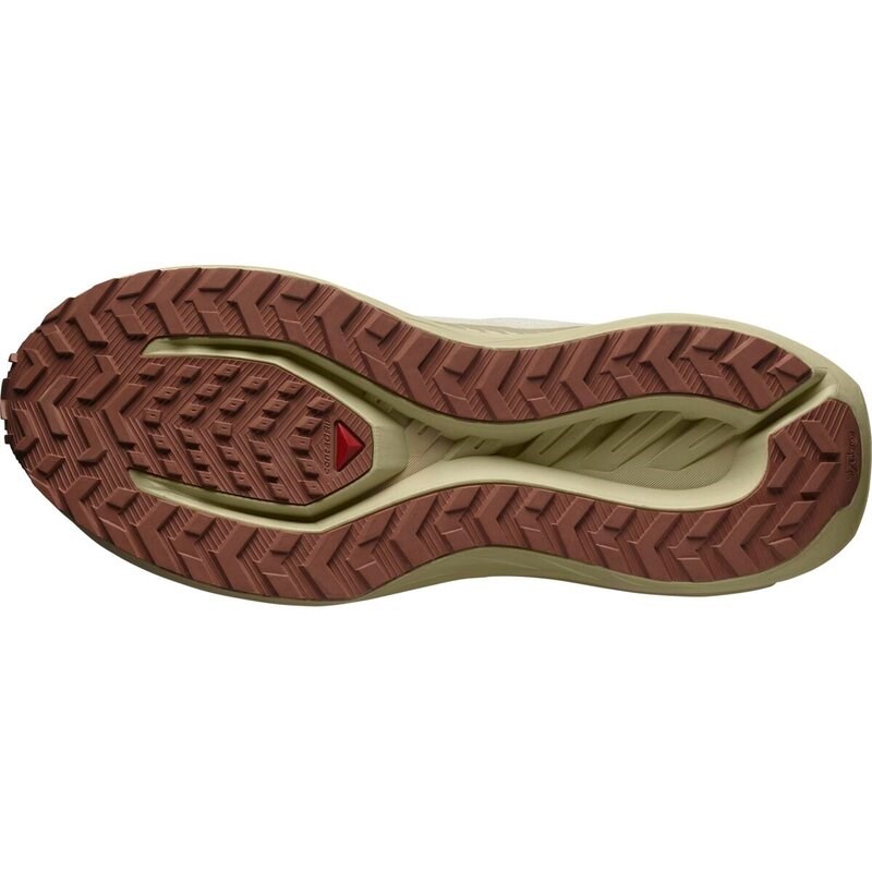 Salomon Herren Laufschuhe SHOES DRX DEFY GRVL - Vanilleeis/Grüner Nebel/Weißer Pfeffer