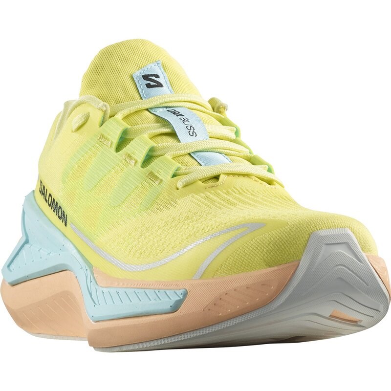 Salomon Damen Laufschuhe SHOES DRX BLISS W Sun - Sonnenlimette/Tanager-Türkis/Pfirsich