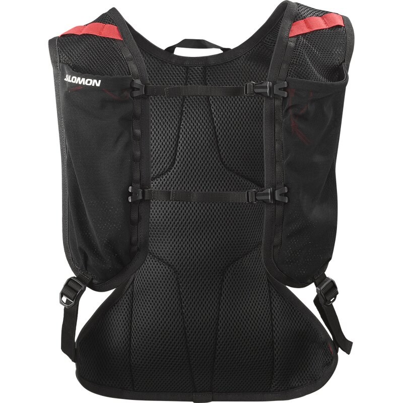 Salomon Rucksack CROSS 4 - SCHWARZ/WEISS/ROT (HOCHRISIKO)