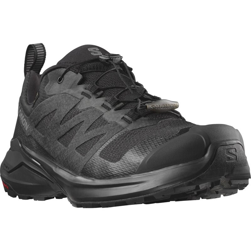 Salomon Herren Trailrunningschuhe SHOES X-ADVENTURE GTX - Schwarz/Schwarz/Schwarz