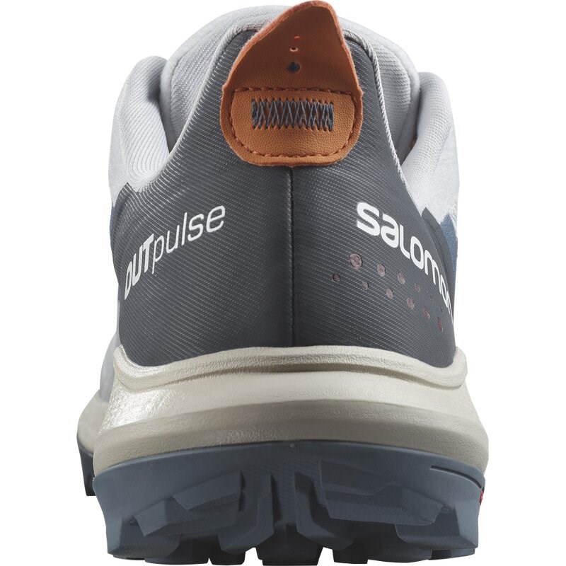 Salomon Herren Multifunktionsschuhe SHOES OUTpulse GTX Pearl - Perlblau/Chinablau/Korallengold