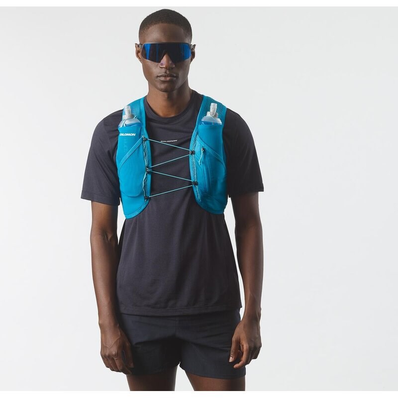 Salomon Rucksack ACTIVE SKIN 4 SET BLUE - BLAUER DANUBE/BLAUER DANUBE