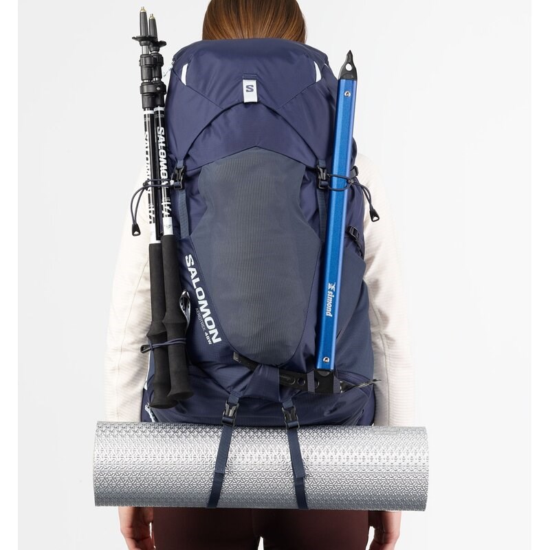 Salomon Rucksack AEROTREK 48 WOMEN MARITIME - Maritimblau / Stimmungsindigo / Balladenblau