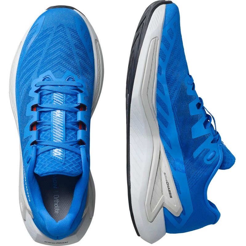 Salomon Herren Laufschuhe SHOES DRX BLISS 2 French - Französischblau/Weiß/Kirschtomate