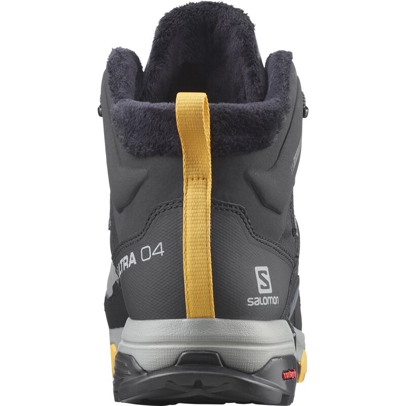 Salomon Herren Stiefel SHOES X ULTRA 4 MID WINTER TS CSWP - Quiet Shade/Schwarz/Warm Apricot
