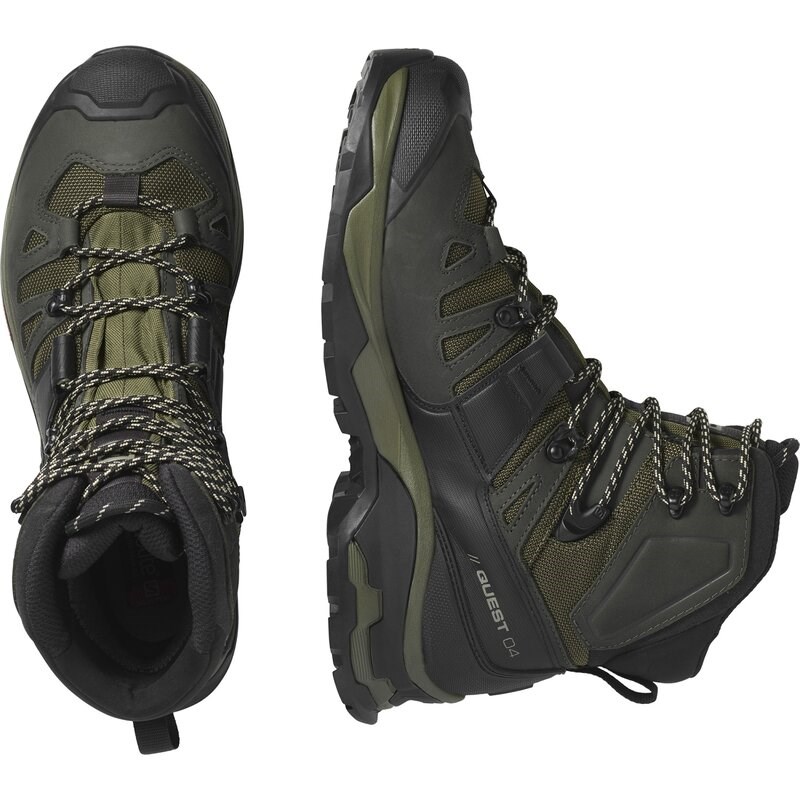 Salomon Herren Trekkingstiefel QUEST 4 - Olivennacht/Torf/Safari