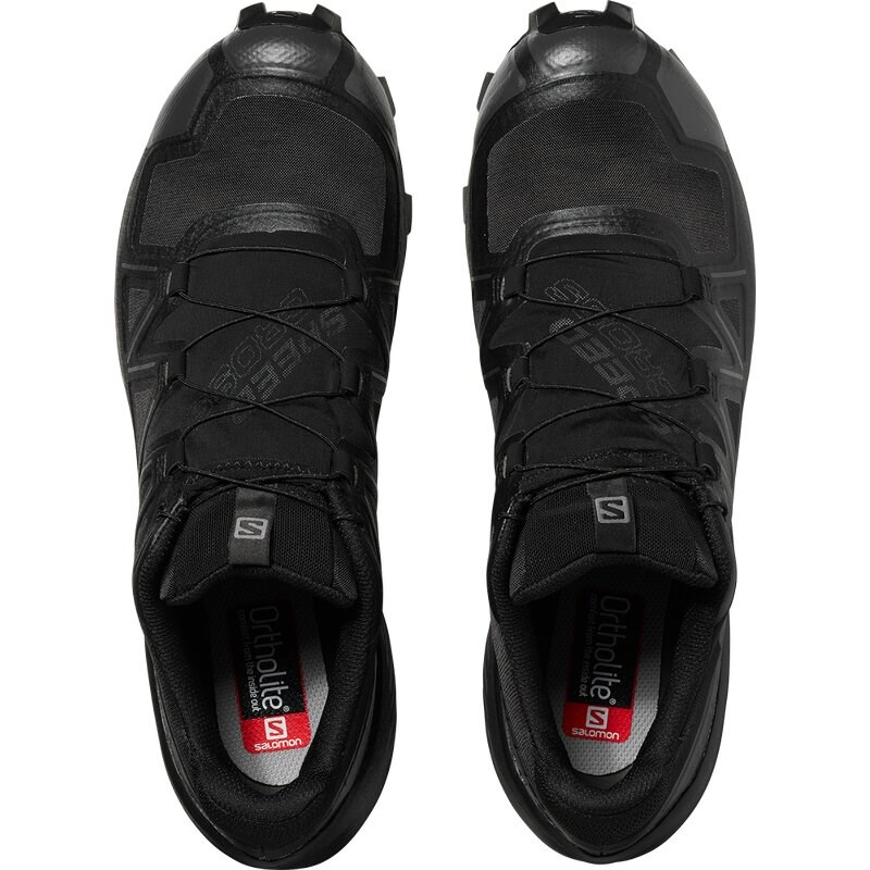 Salomon Herren Trailrunningschuhe "Supercross 5 - Schwarz/Schwarz/Phantom