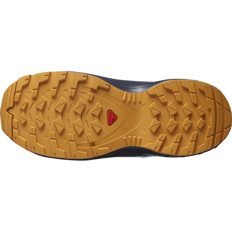 Salomon Kinder Multifunktionsschuhe SHOES XA PRO V8 CSWP J Palace - Palastblau/Marineblau/Butterscotch