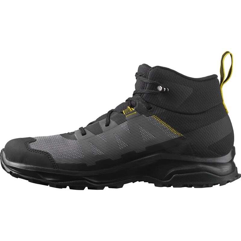 Salomon Herren Multifunktionsstiefel SHOES ARDENT MID GTX - Schwarz/Magnet/Empire Yellow