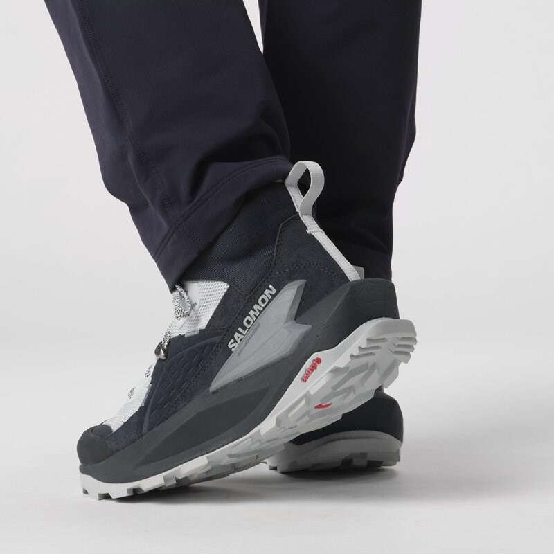 Salomon Damen Trekkingstiefel SHOES ELIXIR MID GTX W - Kohlenstoff/Perlblau/Feuerstein