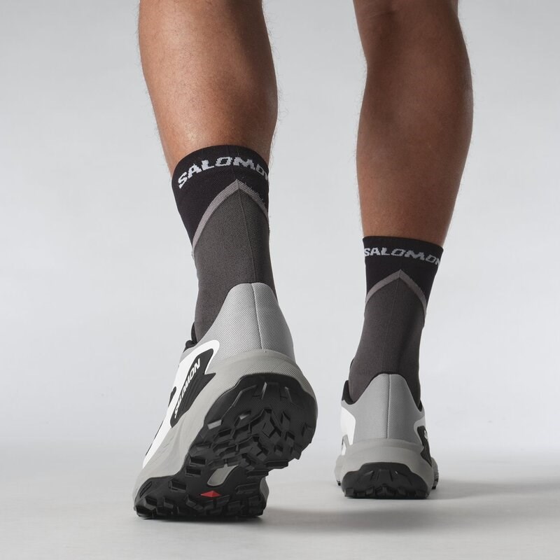 Salomon Herren Trailrunningschuhe SHOES GENESIS - Schwarz/Legierung/Kurkuma