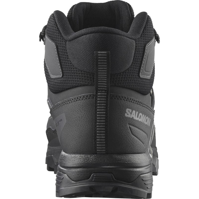 Salomon Herren Multifunktionsstiefel SHOES X ULTRA 5 MID WIDE GTX - Schwarz/Asphalt/Castlerock