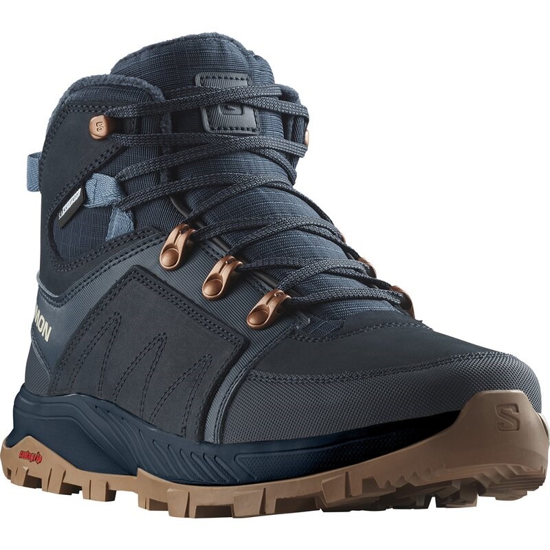 Salomon Damen Apres Schuhe SHOES OUTCHILL TS CSWP W - Kohlenstoff/Kohlenstoff/Beringmeer