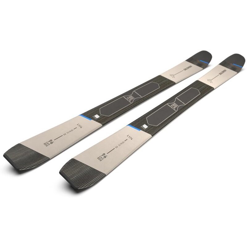 Salomon Herren Freeride Ski N MTN 96 CARB Rain - Regentag/Prozessblau/Schwarz