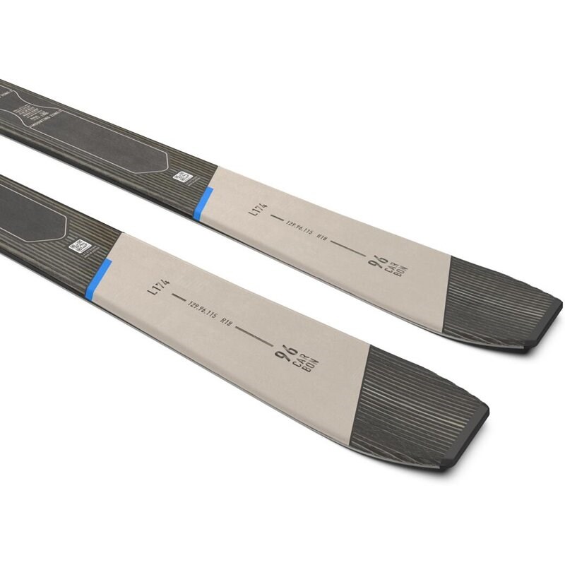 Salomon Herren Freeride Ski N MTN 96 CARB Rain - Regentag/Prozessblau/Schwarz