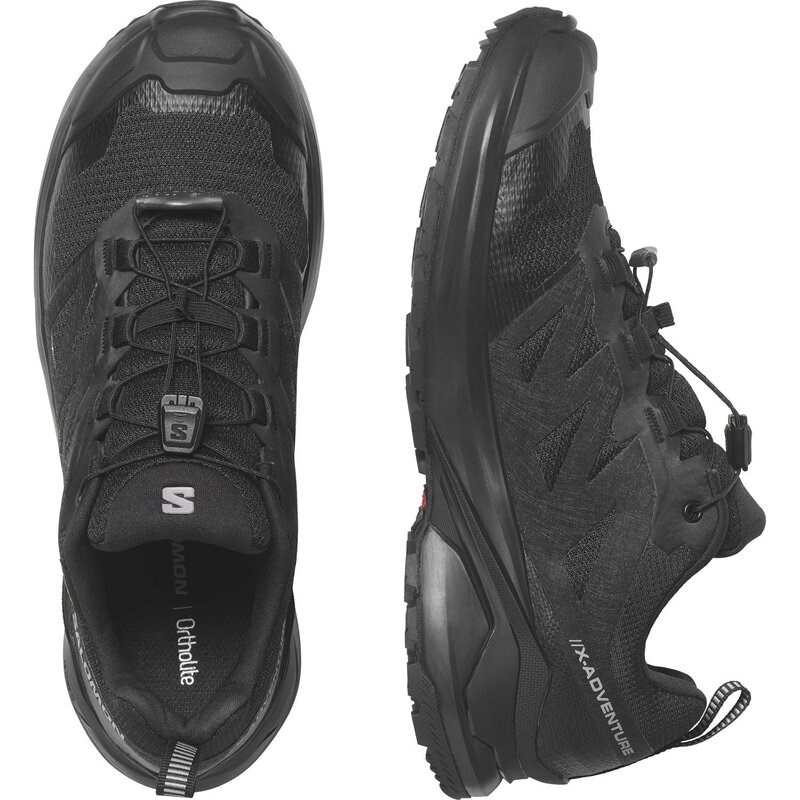 Salomon Damen Trailrunningschuhe SHOES X-ADVENTURE GTX W - Schwarz/Schwarz/Schwarz