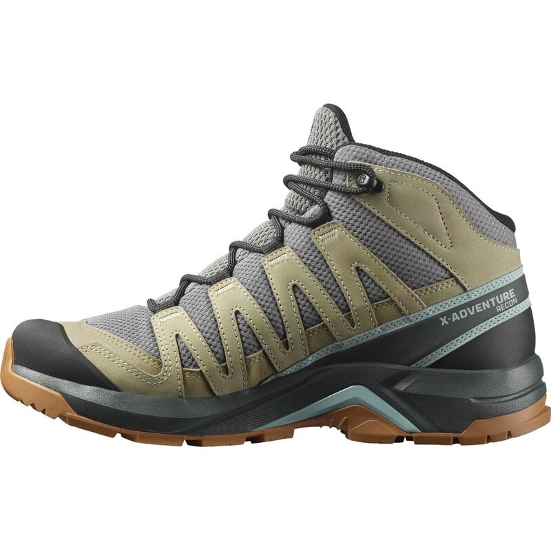 Salomon Damen Multifunktionsstiefel SHOES X-ADVENTURE RECON MID GTX W - Sedona Sage/Seagrass/Turmaline
