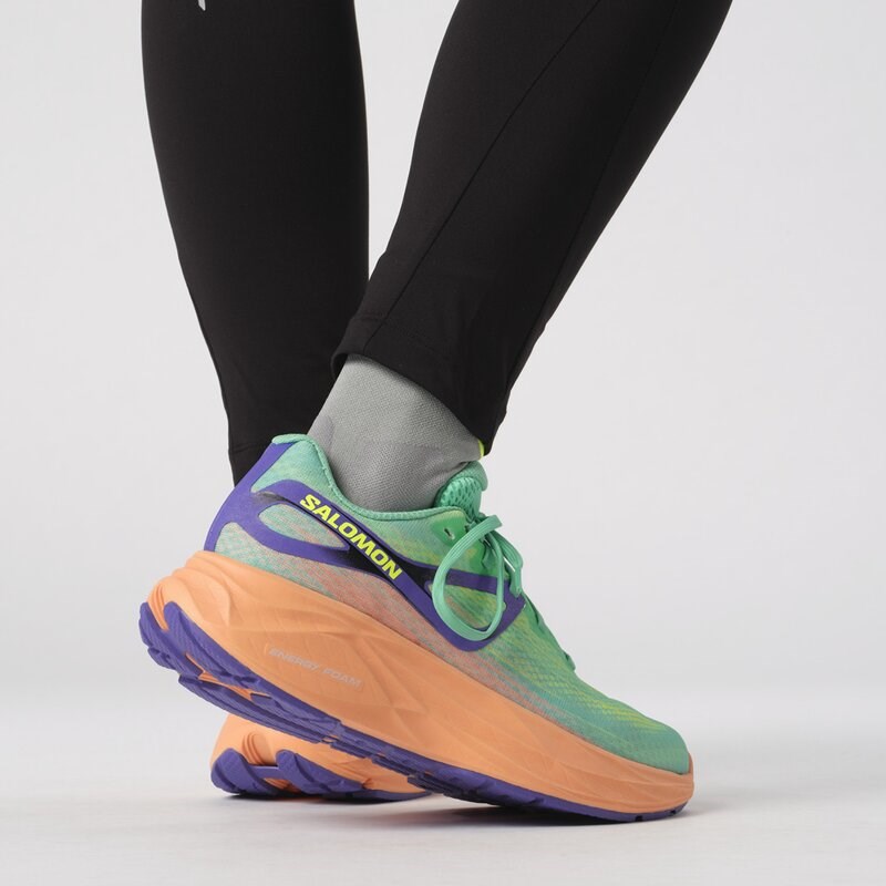 Salomon Damen Laufschuhe SHOES AERO GLIDE W - Kakadu/Cantaloupe/Surf the Web