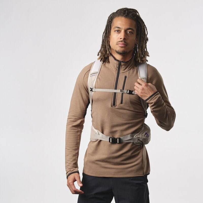 Salomon Kleintasche TRAILBLAZER 20 VINTAGE - VINTAGE KHAKI/Glacier Gray