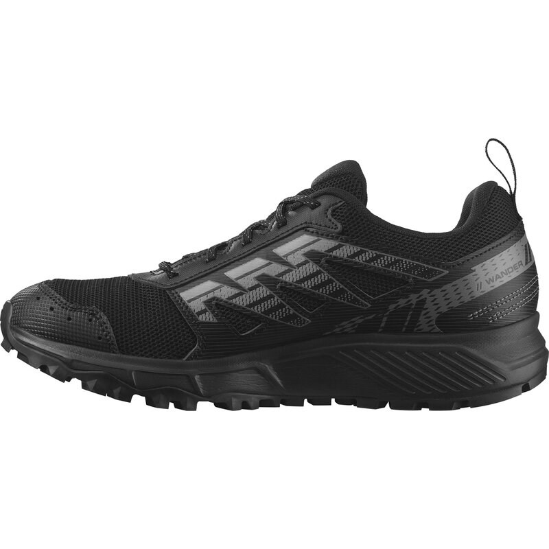 Salomon Herren Trailrunningschuhe SHOES WANDER - Schwarz/Zinn/Frostgrau