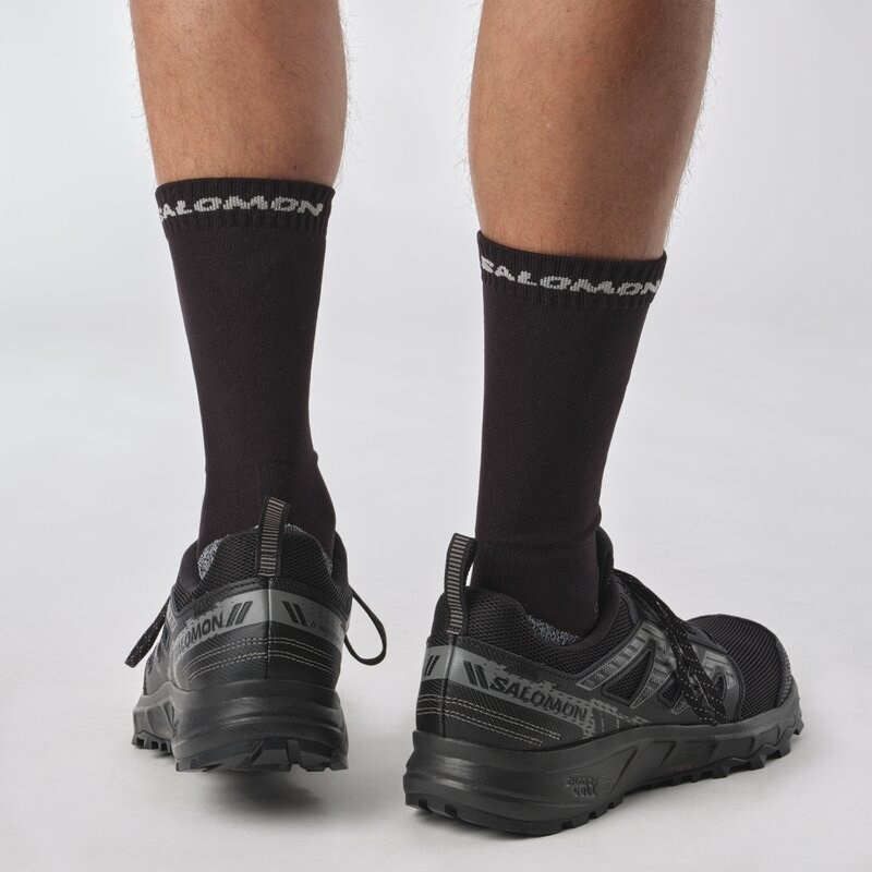 Salomon Herren Trailrunningschuhe SHOES WANDER - Schwarz/Zinn/Frostgrau