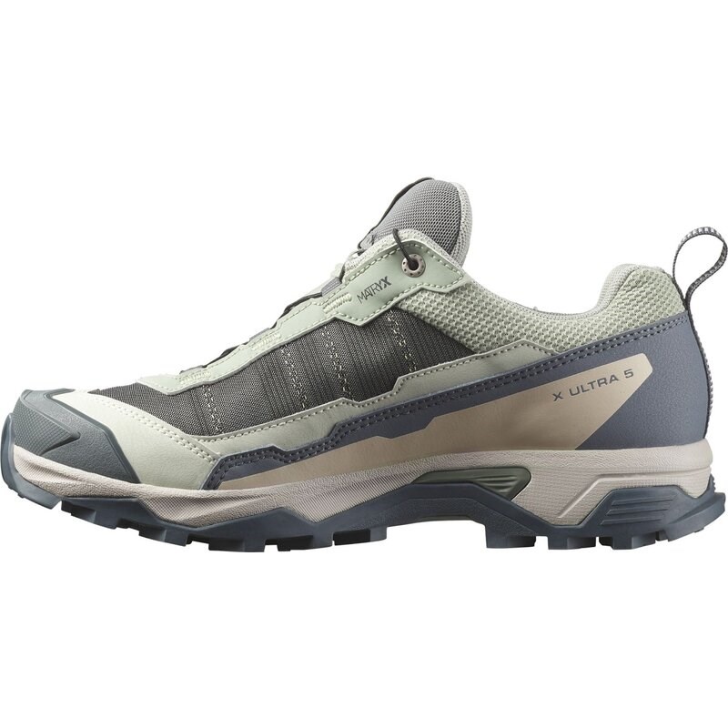 Salomon Damen Multifunktionsschuhe SHOES X ULTRA 5 GTX W - Seegras/Turbulence/Tender Peach