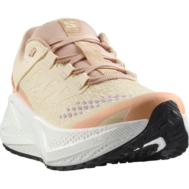 Salomon Damen Laufschuhe SHOES AERO GLIDE 3 GRVL W - Shortbread/Weiß/Fusion Coral