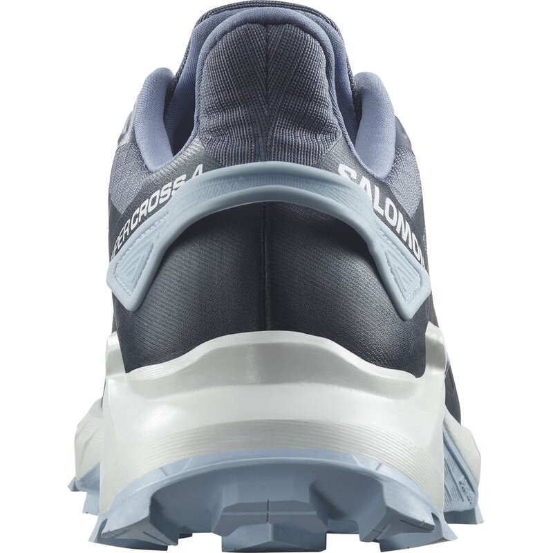 Salomon Damen Trailrunningschuhe SHOES SUPERCROSS 4 W - Grisaille/Weiß/Kaschmirblau