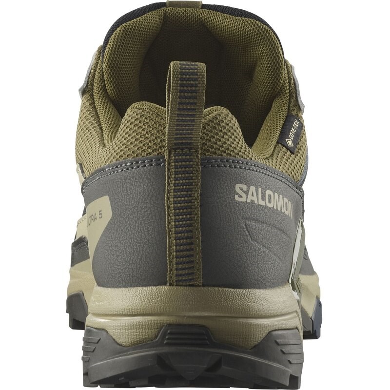 Salomon Herren Multifunktionsschuhe SHOES X ULTRA 5 GTX Martini - Martini Olive/Graugrün/Blue Night