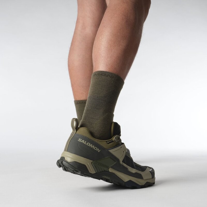 Salomon Herren Multifunktionsschuhe SHOES X ULTRA 5 GTX Martini - Martini Olive/Graugrün/Blue Night