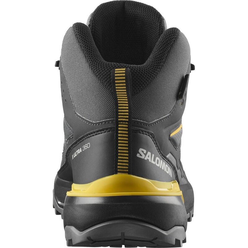Salomon Herren Multifunktionsstiefel SHOES X ULTRA 360 MID GTX - Castlerock/Schwarz/Scharfer Senf