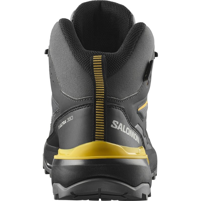 Salomon Herren Multifunktionsstiefel SHOES X ULTRA 360 MID GTX - Castlerock/Schwarz/Scharfer Senf