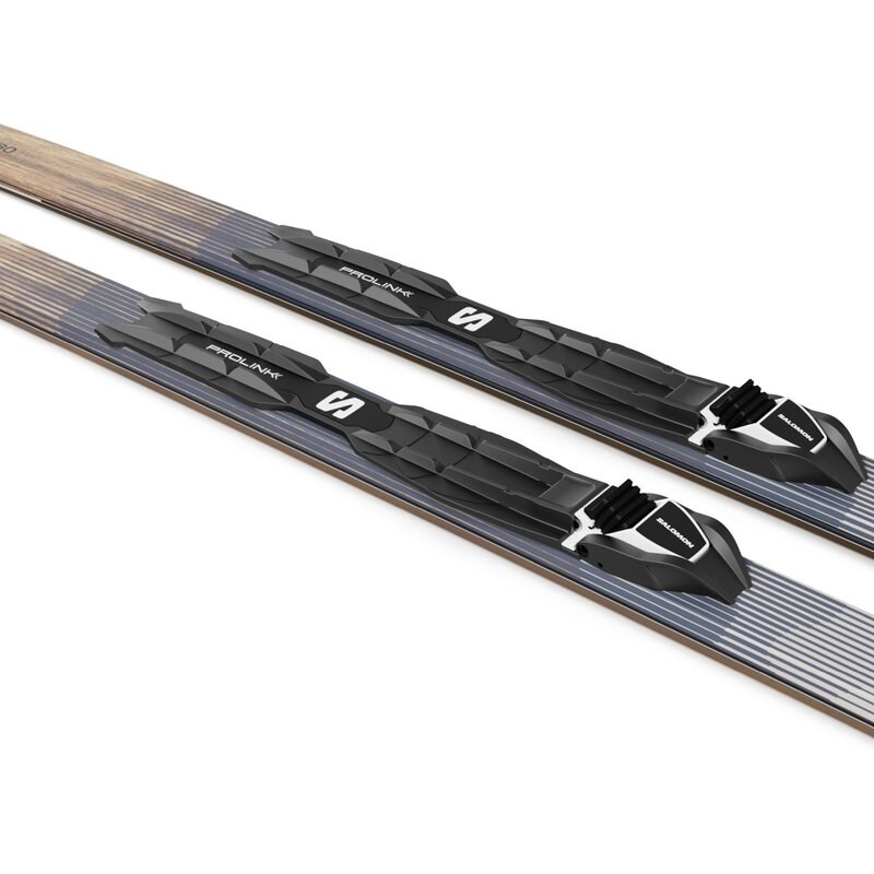 Salomon Langlauf Ski OUTPATH 65 GRIP PM PLK ACC - Sargasso Sea/Rapper Brown/Weiß